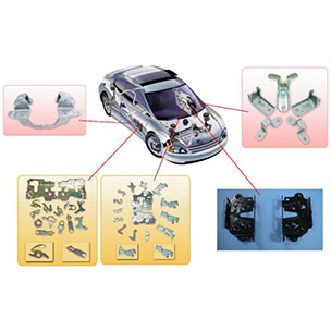 汽车门锁冲压件