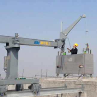 燕尾臂型式擦窗机