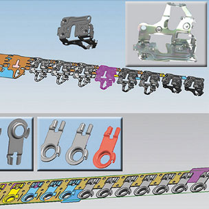 冲压件模具开发